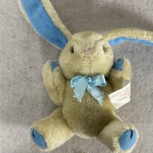 Ben Franklin Stores Easter Bunny Stuffed Rabbit Jointed Arms & Legs 5"